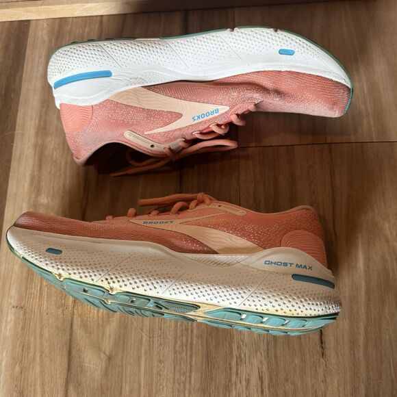 Brooks Ghost Max Shoes Walking Road Running 1203951B818 Supportive Womens sz 10 - Picture 4 of 11